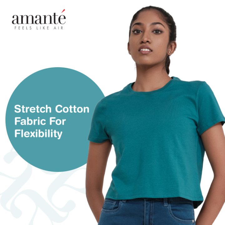 Amante Essential Crop Tee