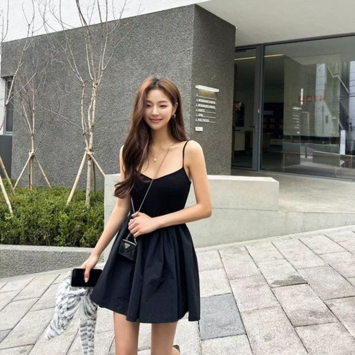Can't%20Hide%20Zhao%20Lusi%20Same%20Style%20White%20Fitted%20Waist%20Vest%20Sling%20Dress%20Women's%20Summer%20Short%20Skirt%20Hot%20Girl%20Slim%20White%20Dress%20-%20Image%205
