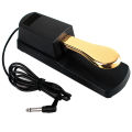 Universal Sustain Pedal Non-Slip Pedal Durable for Keyboard MIDI Keyboard Synthesizer and Piano. 
