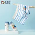 Ying Bo Lun Children's Underwear Men's High-Cotton Boxer Shorts for Middle and Big Children Child Student Summer Thin 3 Pairs/pack. 