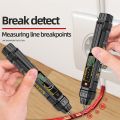 Non-contact Digital Multimeter, Smart Pen Type Multimeter, AC/DC Voltage Resistance Meter Voltmeter Multitester with Test Probe Backlit Flashlight. 