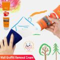 Home Cleaner Drawing Footprint Decontamination Graffiti Removal Cream Wall Stain Remover Cleaning Paste. 