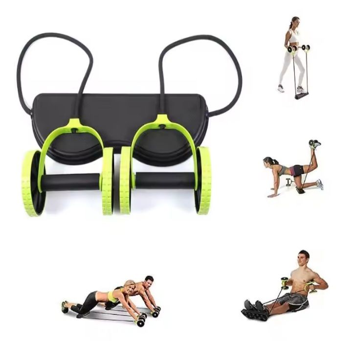 Revoflex%20Xtreme%20Abdominal%20Trainer%20Home%20Gym%20Machine%20Ab%20Wheel%20Roller%20Sport%20Bodybuilding%20Revoflex%20Xtreme%20Dobule%20Wheels%20AB%20Roller%20Pull%20Rope%20Abdominal%20Trainer%20Gym%20Equipment%20Abs%20Trainer%20-%20Image%205