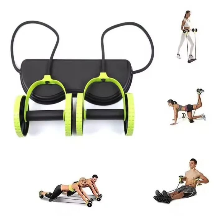 Revoflex%20Xtreme%20Abdominal%20Trainer%20Home%20Gym%20Machine%20Ab%20Wheel%20Roller%20Sport%20Bodybuilding%20Revoflex%20Xtreme%20Dobule%20Wheels%20AB%20Roller%20Pull%20Rope%20Abdominal%20Trainer%20Gym%20Equipment%20Abs%20Trainer%20-%20Image%205