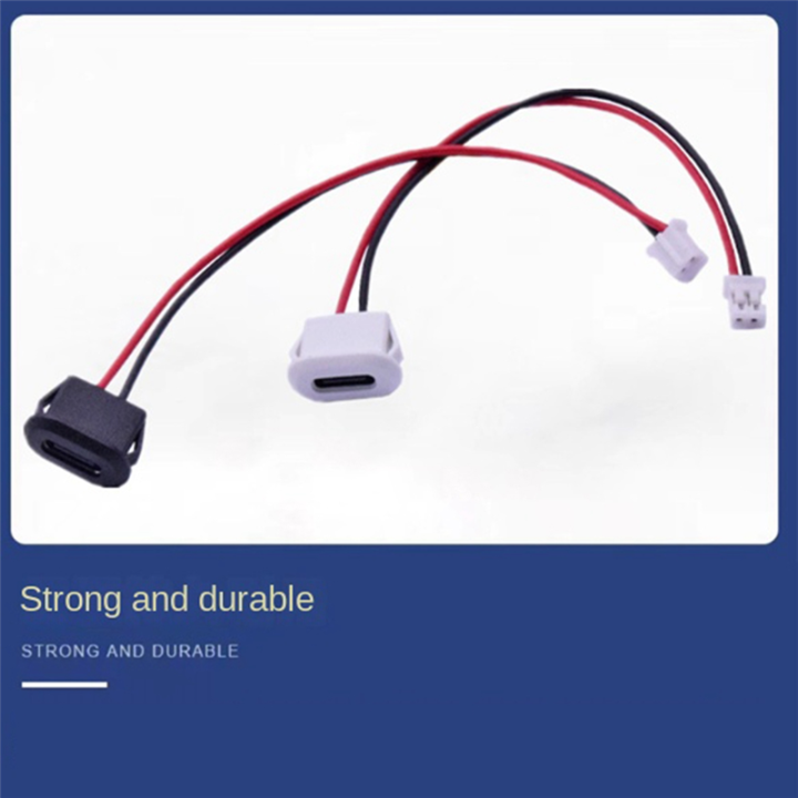 10Pcs%20Jack%20Female%20Type-C%20USB%20Connector%20With%20Card%20Buckle%20High%20Current%20Fast%20Charging%20Jack%20Port%20USB-C%20Charger%20Plug%20B%20-%20Image%205
