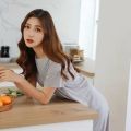 Women's Pajamas Summer Suit Ice Silk Thin Homewear Can Be Worn outsideVCollar Short Sleeve Wide Leg Pants Two-Piece Set Loose Outfit. 