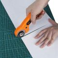 2X 45mm Rotary Cutter Sewing with 5PCS 45mm Blades Round Cloth Guiding Cutting Machine Quilting Fabric Craft Tool Kit. 