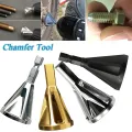 KOGEEK Stainless Steel Deburring External Chamfer Tool Remove Burr Repair Tool for Drill Bit. 