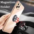 Casinglee For TCL 30 SE / TCL 305 Case Soft Clear Transparent Protector Shockproof Car Magnetic Holder Ring Back Cover TCL 305 / TCL 30 SE Phone case. 