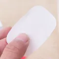【WEJA】20PCS Portable Disposable Soap Paper Travel Soap Paper Washing Hand Bath Clean Scented Slice Sheets Mini Paper Soap Dropshipping. 