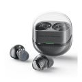 SoundPEATS Clear Dot Wireless Earbuds Bluetooth 5.3, In Ear Earphones Transparent Design with Microphones, IPX4 Waterproof, APP Control for Commute, Sports. 