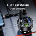66W 4/6Ports USB Car Charger Type C Fast Charging PD Car Chargers Adapter for Iphone Xiaomi Samsung USB Type C Car Phone Charger. 