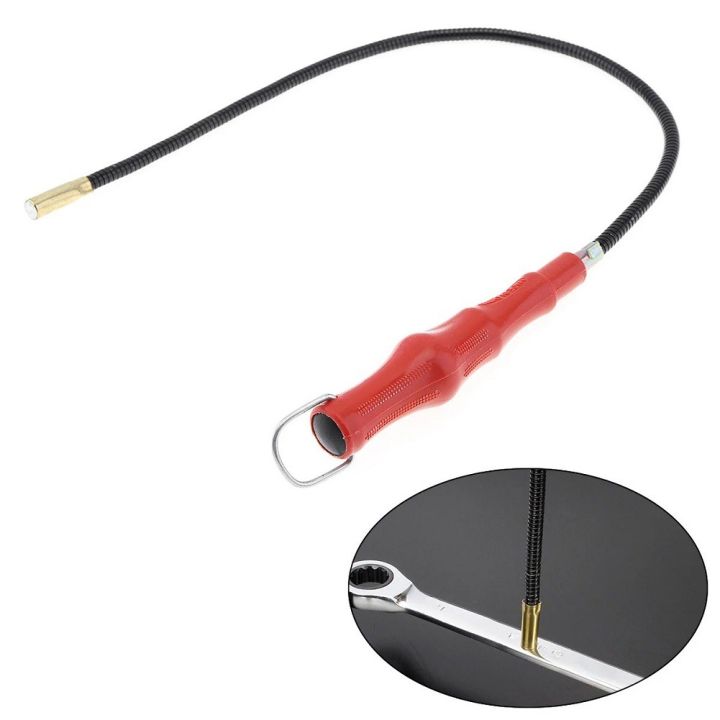 Magnetic Pick Up Tool – 19" Flexible Magnet Stick – Strong 2lb Pull – MAGsouurce