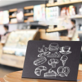 1/5/10pcs Mini Chalkboard L-shaped Small Blackboard Erasable Message Board Tabletop Chalkboard For Home Office Store. 
