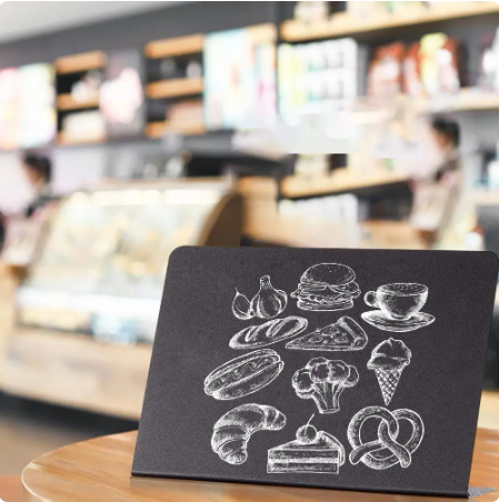 1/5/10pcs%20Mini%20Chalkboard%20L-shaped%20Small%20Blackboard%20Erasable%20Message%20Board%20Tabletop%20Chalkboard%20For%20Home%20Office%20Store%20-%20Image%202