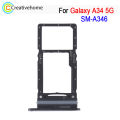 SIM Card Tray + SIM / Micro SD Card Tray For Samsung Galaxy A34 SM-A346. 