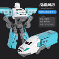 〓Official Authorization〓COD〓 Deformation Train Combination Robot Children Play Autobots Train High-Speed Rail Stall Ferrule Wholesale School Small Gifts 〓COD〓. 