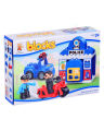 Building Blocks Educational Toys for Kids – 24 Pcs Policeman & Thief / 45 Pcs Construction Vehicles. 