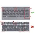 Lenovo Keyboard Cover Ideapad 3 Slim 3 3i 15'' Ideapad 5 Slim 5 15ITL05 ideapad 3 15ALC6 ideapad 15sALC 2021 Laptop Keyboard Protector Film 15.6 Inch Air15 ideapad Slim 1i Soft Silicone. 