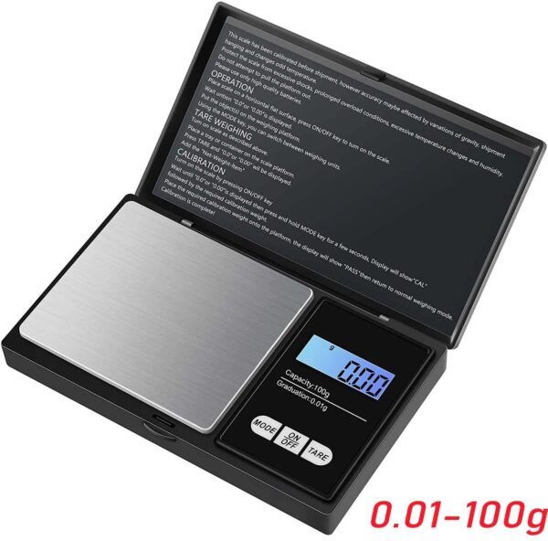Mini Scale Jewelry High Accuracy Electronic Weight Scale Digital Pocket Scale Gram Balance Weight Scales
