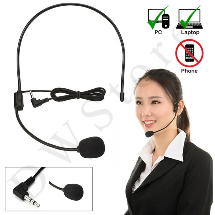 3.5mm%20Wired%20Hands%20Free%20Headset%20wired%20Microphone%20Mic%20system%20Megaphone%20microphone%20for%20Teacher%20conference%20-%20Image%202
