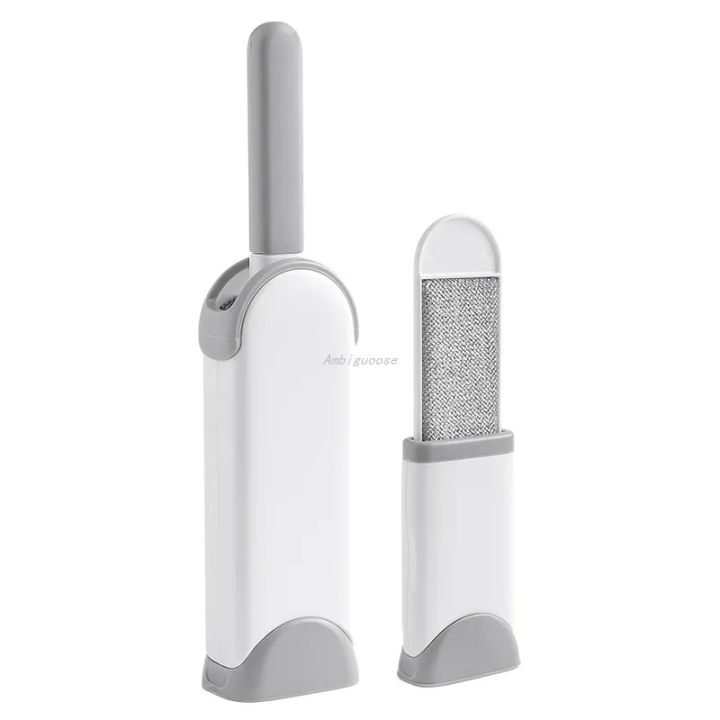Ambiguoose transparent bag Cloth Gluing Machine Dust Removal Brush Hair Remover Clo【Hot New Release】thes Pet Hair Removal Brush Static Electricity Household Sticky Hair TMZ