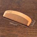 1Pc Natural Peach Wood Comb Close Teeth Anti-static Head Massage Beard Hair Care Tool Beauty Accessories Barber Women's Hairdres. 