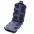 10 Compartment Storage Box Plastic Fishing Bait Spoon Hook Bait Box Gadget Box Rectangular. 