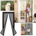 Hands-free Magic Mesh Magnet Fly Curtain Net Anti Mosquito Magnetic Screen Door. 