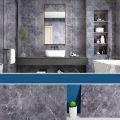 10pcs Wall Stickers Self Adhesive Waterproof Marble Floor Sticker Bathroom living room Wall paper Renovation Decals Ground Decor. 