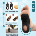 Orthotic Insoles for XO-Legs Correction Orthopedic Insoles Flat Foot Arch Support Pad Plantar Fasciitis Pain Relief Shoe Inserts. 