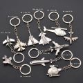 【hot】 Metal Airbus Airliners Fighter Jet Plane Warplane Helicopter Airplane Keyring 3D Bomber Aircraft Keychain Warcraft Key Chain. 