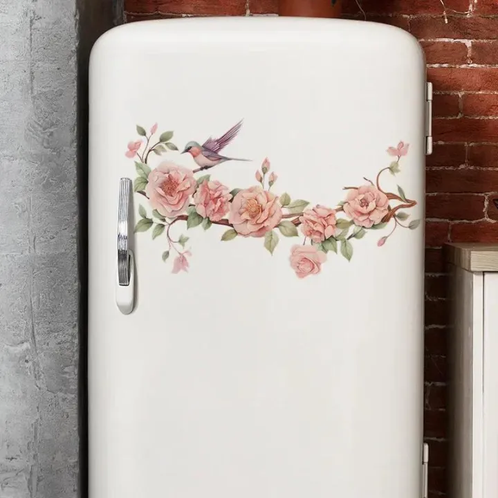 Flower%20Branches%20Bird%20Bedroom%20Living%20Room%20Study%20Home%20Decoration%20Wall%20Stickers%20Wholesale%20Self-adhesive%20Pegatinas%20De%20Pared%20-%20Image%204