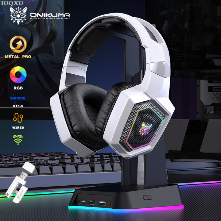 IUQXU%20ONIKUMA%202.4GHz%20Wireless%20Gaming%20Headset%20HiFi%20Sound%20Quality%20PcLSales%20promotion%20aptop%20With%20Mic%20Noise%20Canceling%20Gaming%20Headphone%20For%20PC%20PS5%20PS4%20-%20Image%209