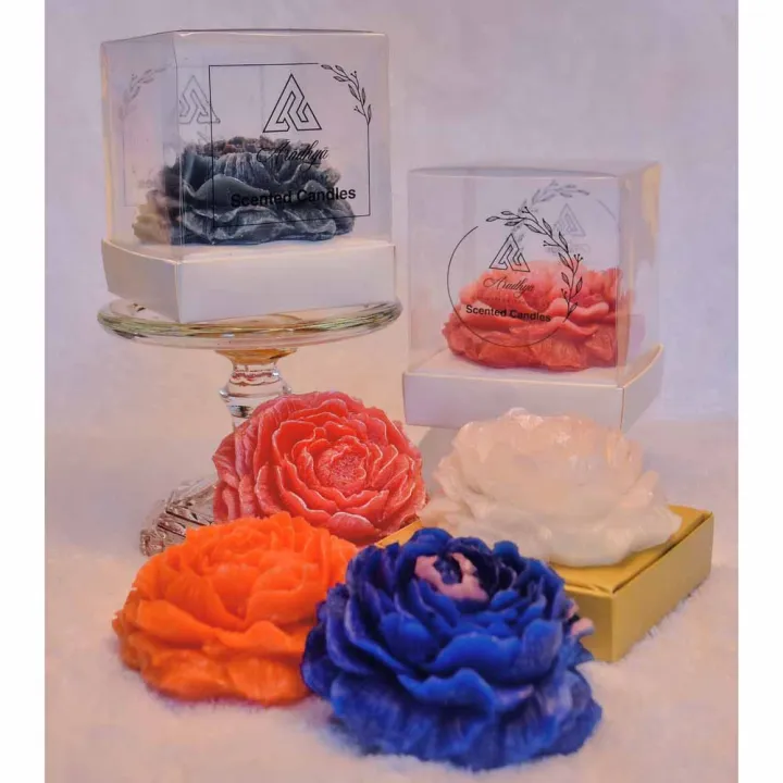 Pink%20Rose%20Flower%20Scented%20Candle%20With%20Box%20-%20Image%204