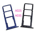 For Samsung Galaxy A02S A025F A03S A037 A037F A02 M02 SIM Card Tray SD Slot Holder. 