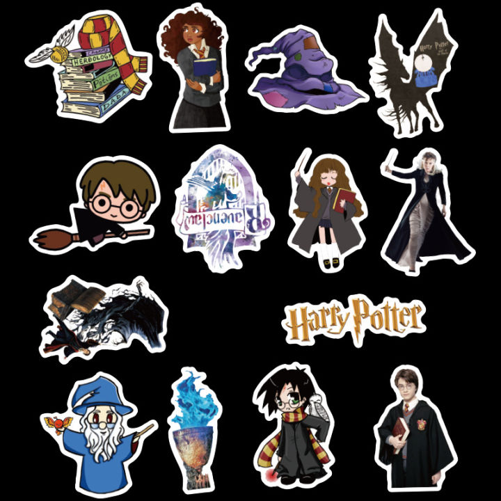 50Pcs%20Classic%20Movie%20Harry%20Potter%20Stickers%20Hermione%20Jean%20Granger%20Anime%20Phone%20Laptop%20Scrapbook%20Scooter%20Toys%20for%20Children%20-%20Image%202