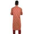 Male Long Sleeve Kurta Rich Fashion Wear - Full Set. 