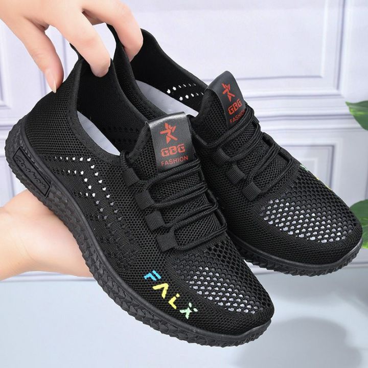2023Summer New Breathable Hollow Mesh Surface Casual Sneakers Lightweight Comfortable Versatile StudentinsTrendy Shoes