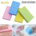 【BestGO】Exfoliating korean body scrub sponge Shower Brush exfoliating sponge Sponge Bath Shower Body Scrub Skin Care body scrubber for Cleaning shower. 