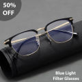 High Quality Blue Rays Filter clear lens Computer Glasses Blue Light Filter Glasses UV protection computer Glasses Cooling Glasses Frame For Men & Women reading glasses 2279. 