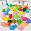 13 Pcs Cute Baby Toy Bath Toys Squirt Kids Float Water Tub Rubber Bathroom Play. 