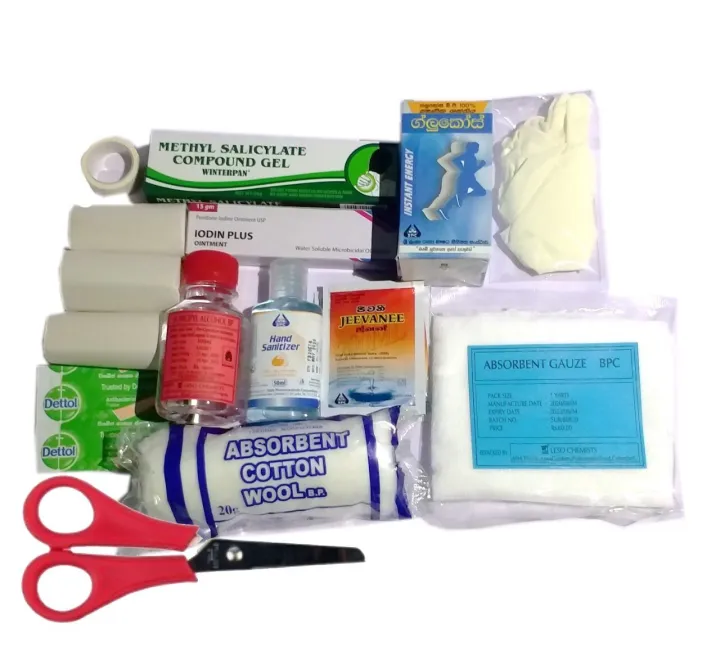 First Aid Medicine Pack without box