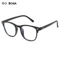 OQ BOGA 3 Styles Unisex Fashion Anti Blue Light Proof Radiation Glasses Women Men Eye Protection Oval Frame Eyeglasses. 