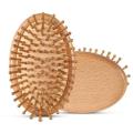 High Quality Hair Comb Bamboo Airbag Massage Comb wooden brush Solid Wood Bamboo Cushion Anti-Static Hair Brush Combs Travel. 