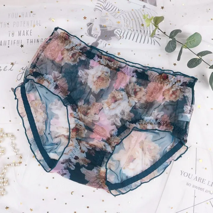 Leopard%20Print%20Mid%20Waist%20plus%20Size%20Underwear%20Women's%20Mesh%20Summer%20Ultra-Thin%20FatMMComfortable%20Breathable%20High%20Elastic%20Panties%20-%20Image%208