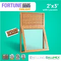 Fortune Fanlight Window - 2x3 Feet. 