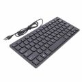 K1000 78 Keys Chocolate Slim Wired USB Keyboard for Laptop desktop Black/ White. 