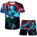 Hot Game Undertale Sans 3D Print Kids Sets Fashion T-Shirts Beach Board Shorts Swimwear Tees Tops Boys Girls Sportswear Suits. 