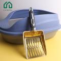 Lumina Litter Box Cleaning Scoop Ergonomic Long Handle Cat Litter Scoop Stainless Steel Deep Shovel Non-stick Slotted Sifter for Easy Poop Sifting Pet Supplies Durable Comfortable Cleaning Tool. 